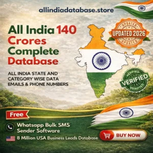 All India Database 140 Crore+ Emails & Phone Numbers